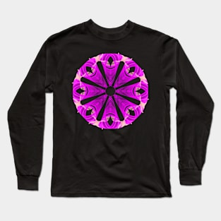 Pink mandala Long Sleeve T-Shirt